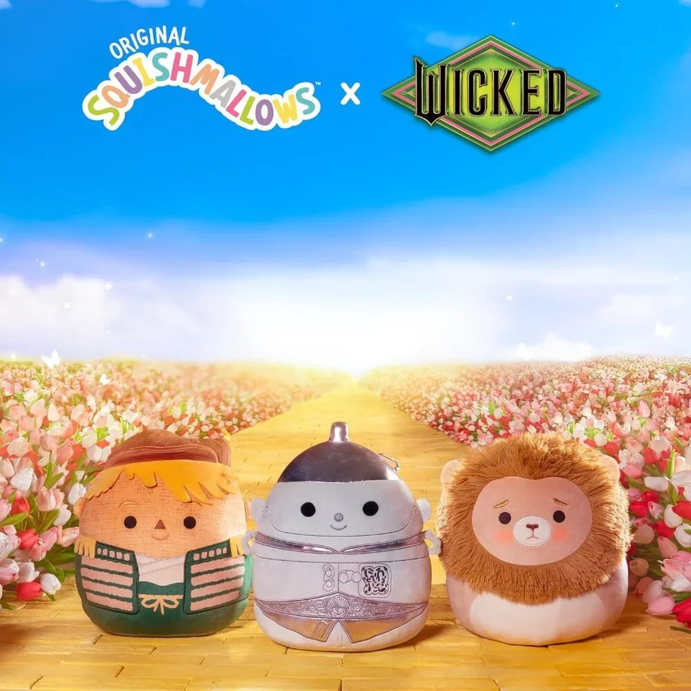 Wicked x Squishmallows 2025 Limited Plush Set of 5 (Wizard of Oz)‎ New with Tags